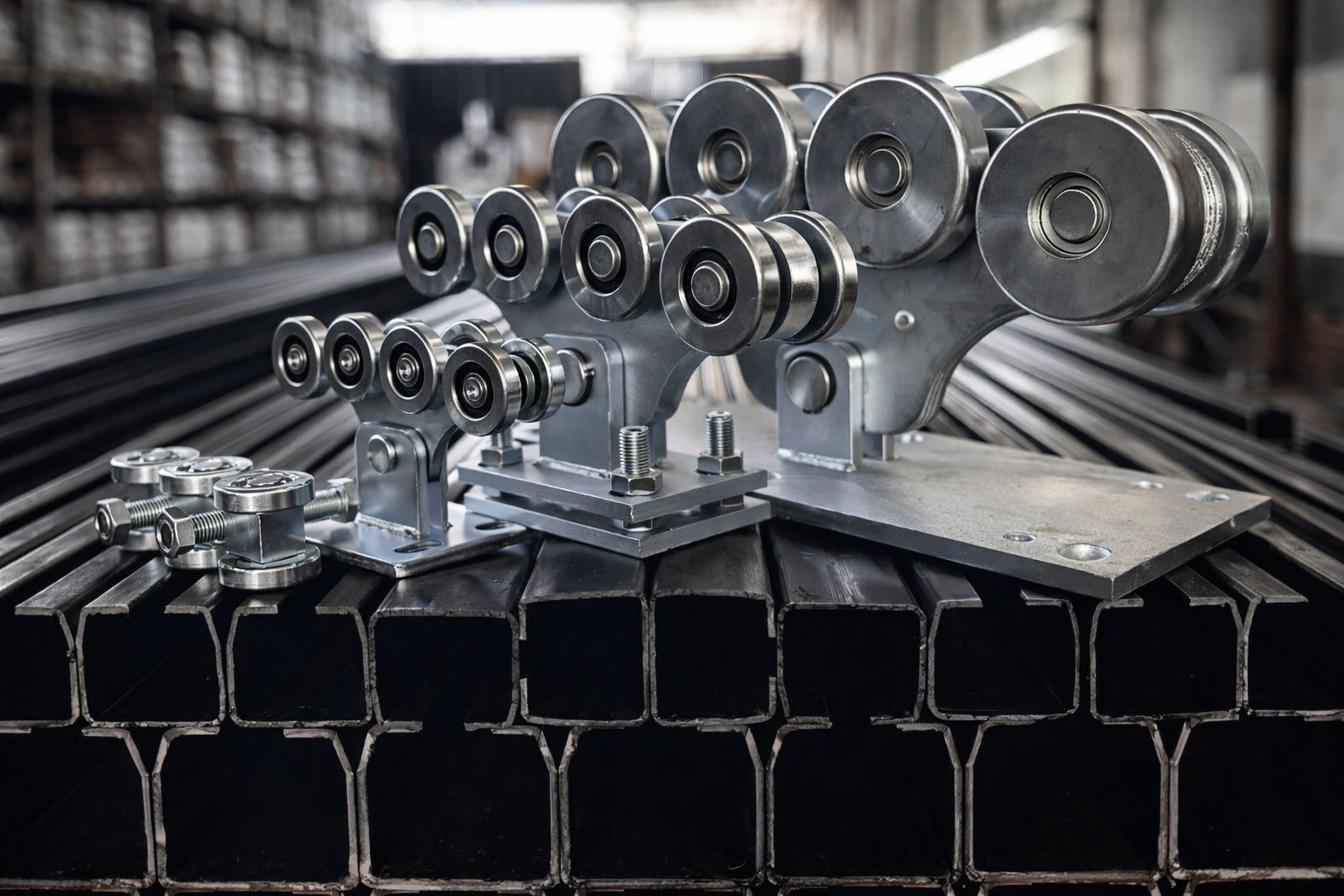 Консольные системы для откатных ворот