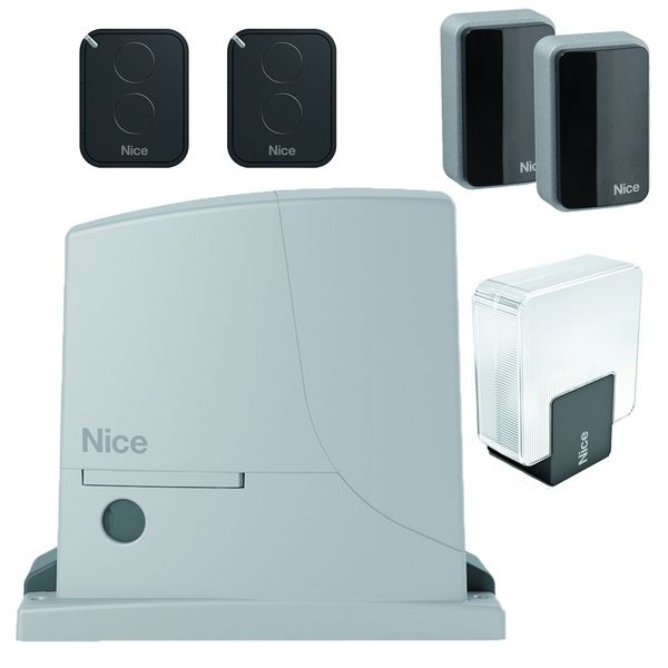Комплект автоматики для откатных ворот NICE- ROX1000KIT2 - Италия